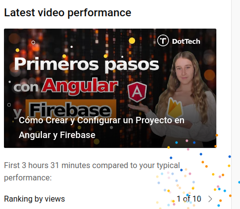🎉🎉Pues parece que os está gustando nuestro último vídeo de cómo usar #Angular y #Firebase para autenticación y usar la base de datos noSQL FireStore.

No te puedes perder el vídeo de <a href="/NyaBlk/">Nya</a> donde nos enseña cómo arrancar un proyecto desde cero.

youtube.com/watch?v=E5iSsb…