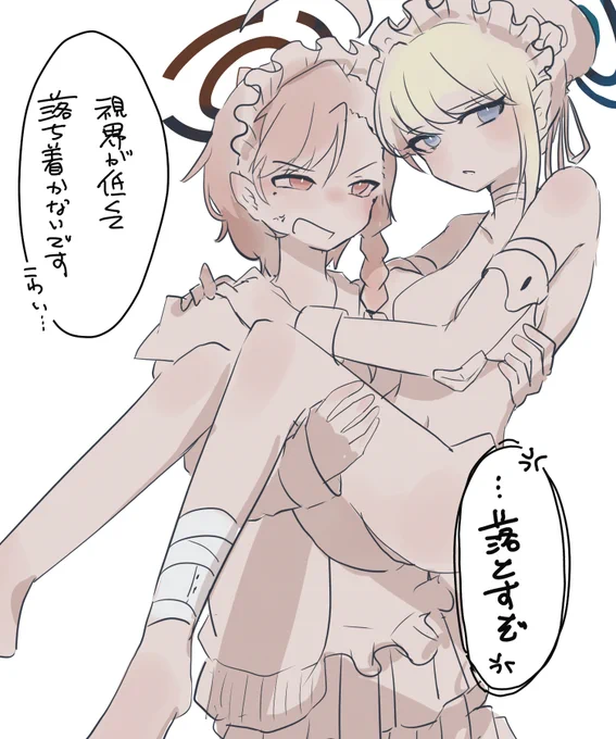 絶対ネルはトキを持ち上げられるよね
#ブルアカ 