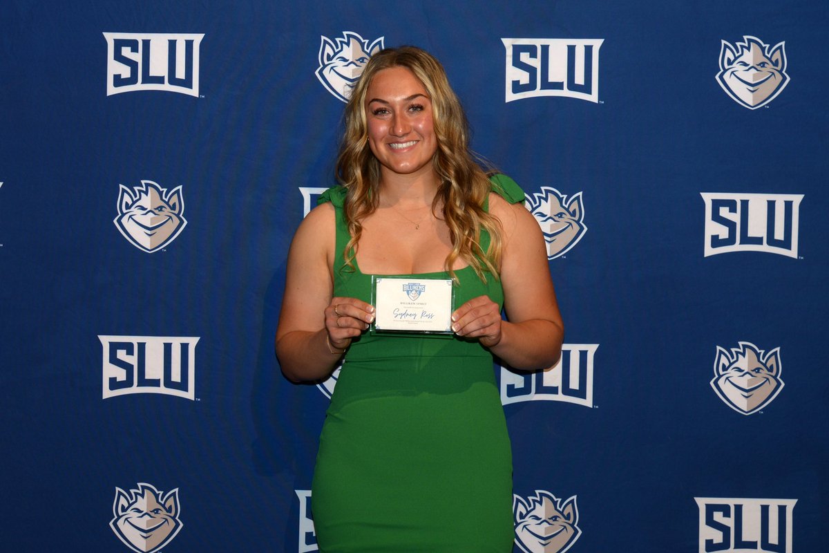SLUSPYs 2023 Part 2 🥇

🏆 Billiken Spirt Award: Sydney Ross 

The student- athlete who employs a positive attitude at every practice, &amp; workout as well as the person you can always count on 💙