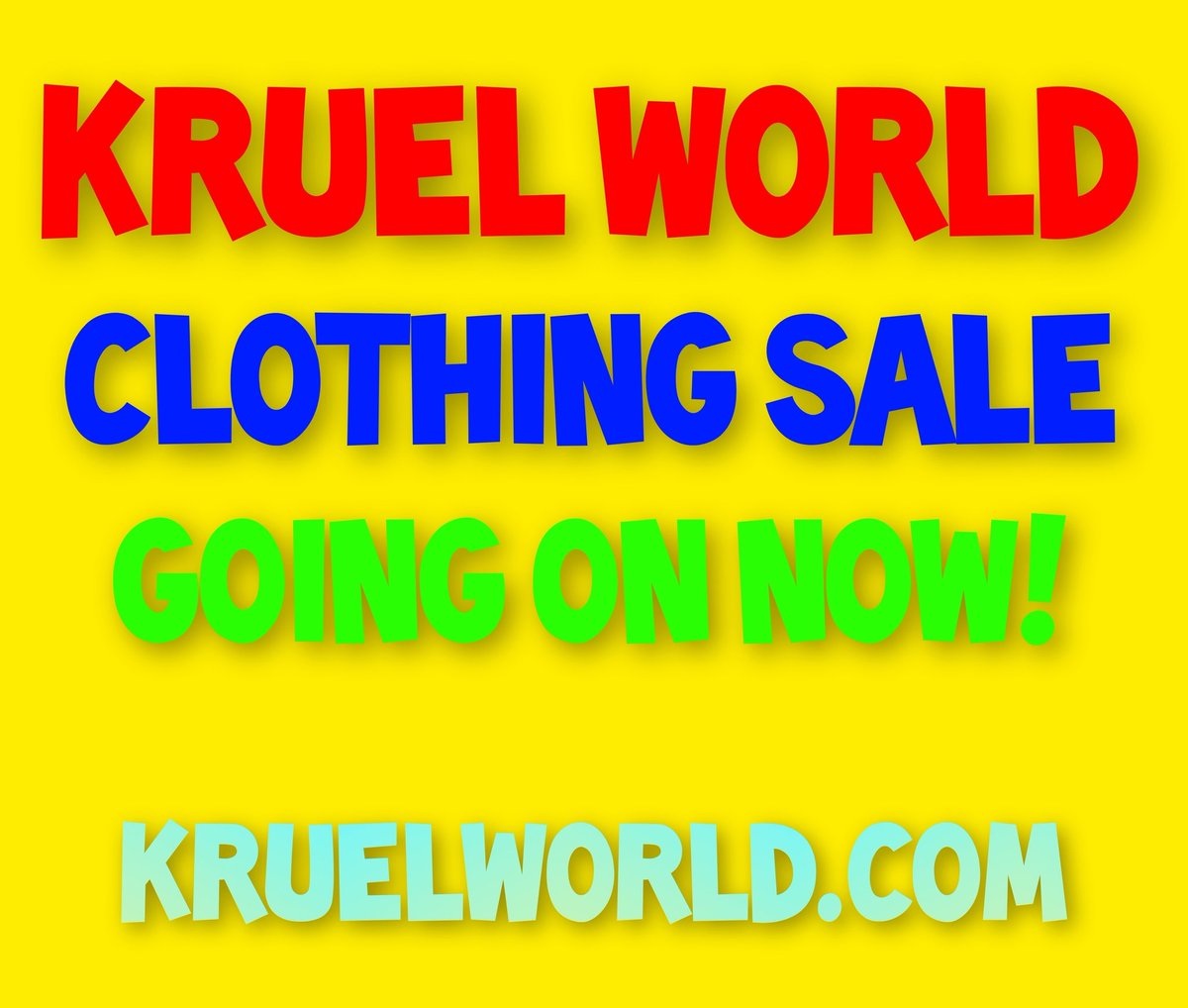 #KruelWorld #KruelWorldClothing #ItsAKruelWorld #TuesdayVibe #MensFashion #WomensFashion #NYC #Sale