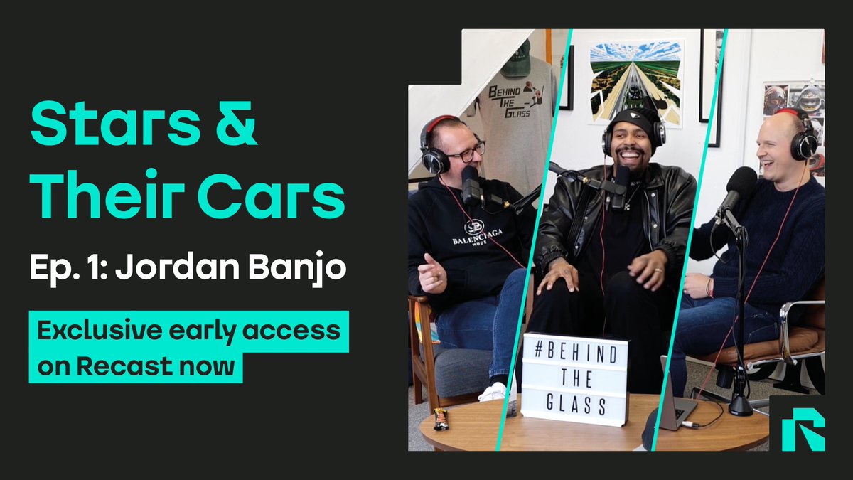 In their brand new series, Sam and Tony from BTG are joined by celebrities to ask them about their lives and importantly, their cars! Watch the first episode exclusively on Recast with Jordan Banjo right now!

🔗 Watch it now - bit.ly/40Hz0Ym