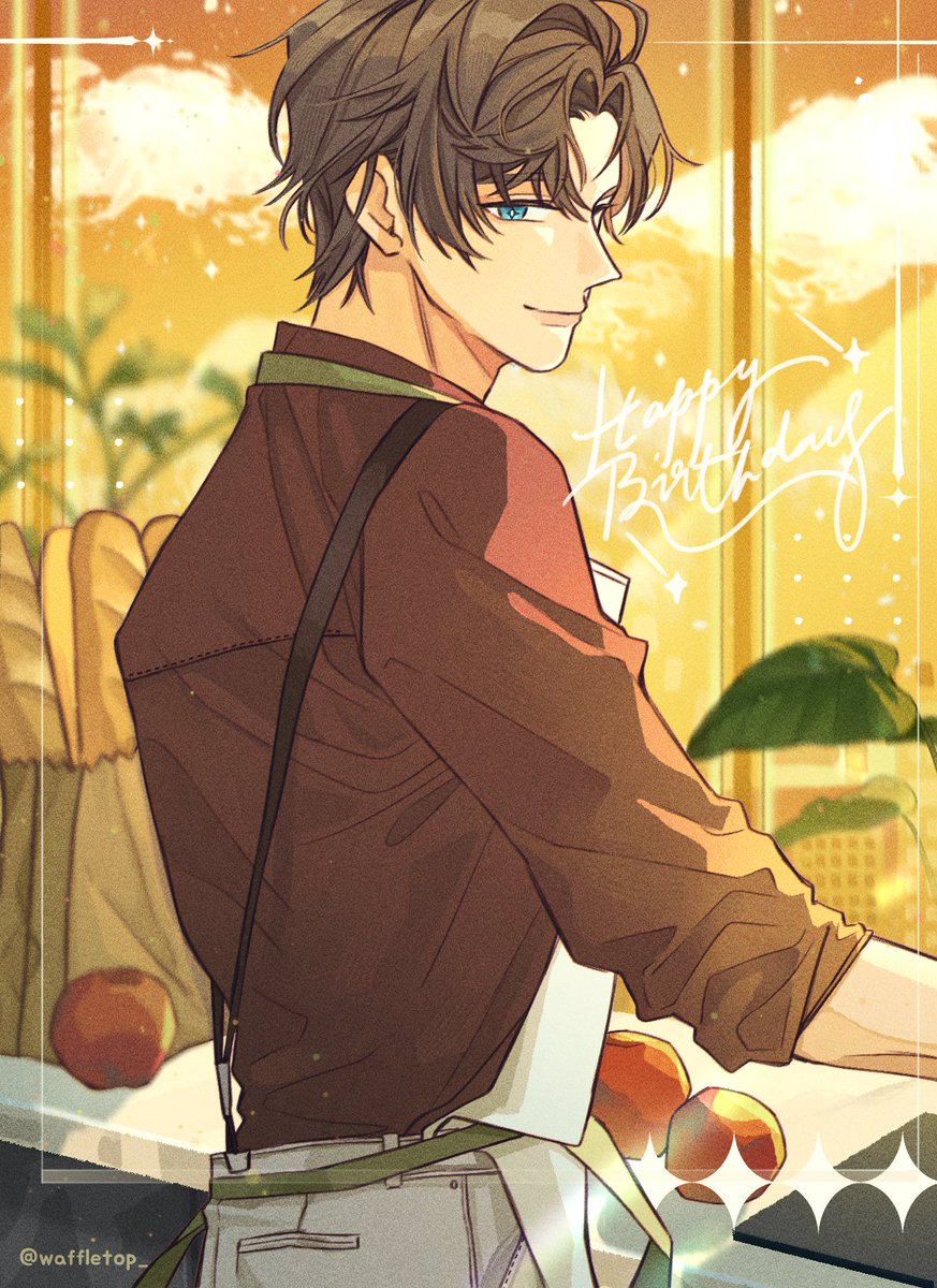 waffletop_'s tweet image. Happy Artem Day! ❤️ I did a postcard for @stelliseventsph to celebrate (edited for today ehe)

#tearsofthemis