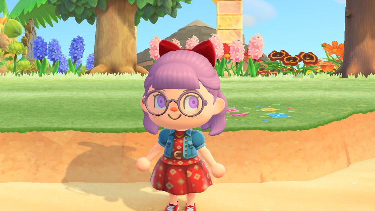 MrsCup91's tweet photo. I found this dress on pinterest and now I want to make it in different colours #AnimalCrossing #ACNH #NintendoSwitch https://t.co/Aw0rzAsNZe