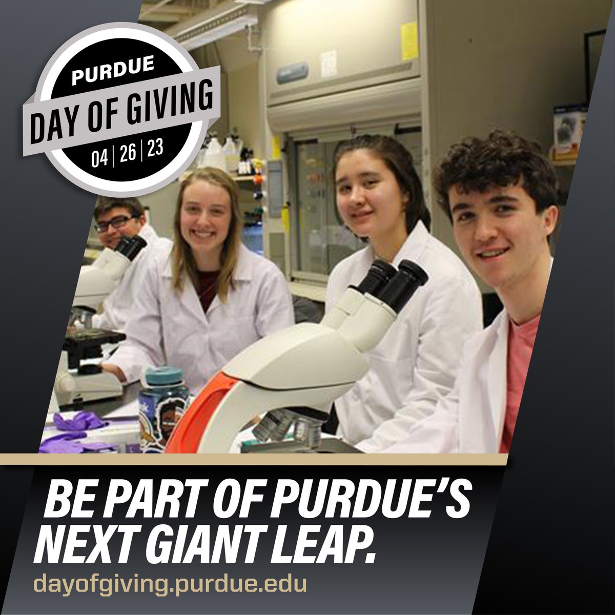 Purdue Biological Sciences (@purduebiolsci) on Twitter photo Help us support key needs - undergrads' Biology Resource Center, Ross Ecological Reserve, space for Biology Education research. Click loom.ly/cu5cYos, Select Your Dept, then Biological Sciences Excellence Fund. #PurdueDayofGiving #purdue <a href="/PurdueScience/">Purdue Science</a> Help us support key needs - undergrads' Biology Resource Center, Ross Ecological Reserve, space for Biology Education research. Click loom.ly/cu5cYos, Select Your Dept, then Biological Sciences Excellence Fund. #PurdueDayofGiving #purdue <a href="/PurdueScience/">Purdue Science</a>
