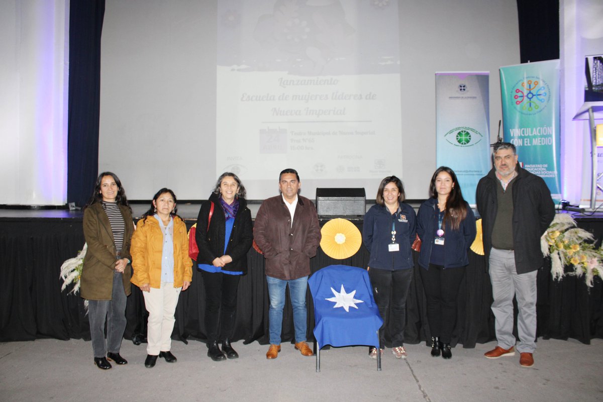 humanidadesufro's tweet photo. 📸 Lanzamiento de la “Escuela de Mujeres Líderes”. Una actividad impulsada por el Observatorio de Equidad en Salud según Género y Pueblo Mapuche y la Dirección de Vinculación con el Medio de la #FECSH en conjunto con la Municipalidad de Nueva Imperial. https://t.co/1TWXiVp2TP
