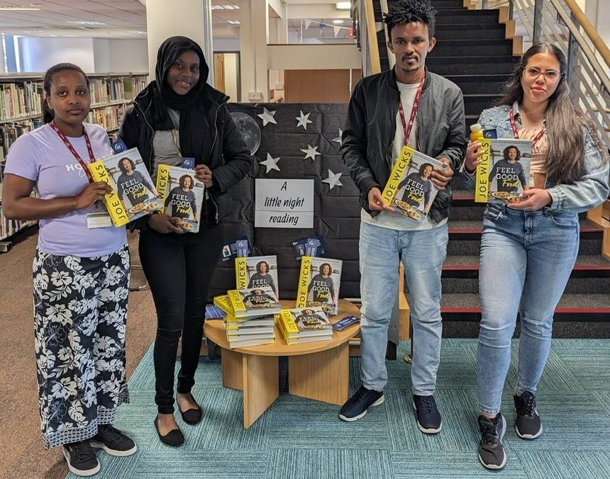 BSDClrc's tweet photo. Here are our Child Care, Level 3 Health Science and Level 1 English learners collecting 'Feel Good Food' as part of the #WorldBookNight celebrations!

@WorldBookNight https://t.co/5g4ozuBoe9