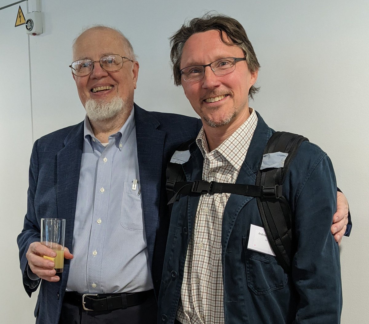 Andrew Tolonen (@andrew_tolonen) on Twitter photo Today, on the 70th anniversary of the landmark paper showing the DNA structure, I'm so happy to be at <a href="/DNAScript/">DNA Script</a> with <a href="/TomKnightSynBio/">Tom Knight -- e/🦀</a>, a founder of the DNA revolution <a href="/Ginkgo/">Ginkgo Bioworks</a> Today, on the 70th anniversary of the landmark paper showing the DNA structure, I'm so happy to be at <a href="/DNAScript/">DNA Script</a> with <a href="/TomKnightSynBio/">Tom Knight -- e/🦀</a>, a founder of the DNA revolution <a href="/Ginkgo/">Ginkgo Bioworks</a>