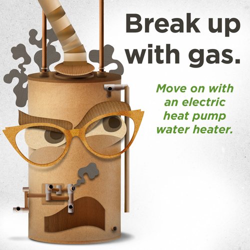 CleanPowerSF's tweet photo. Say goodbye to gas and hello to clean energy! As a CleanPowerSF customer, you already know the benefits of switching to clean energy. Now it's time to upgrade your electric water heater and say goodbye to gas for good! https://t.co/fgahvkyEqw. https://t.co/krfZWHfJr7