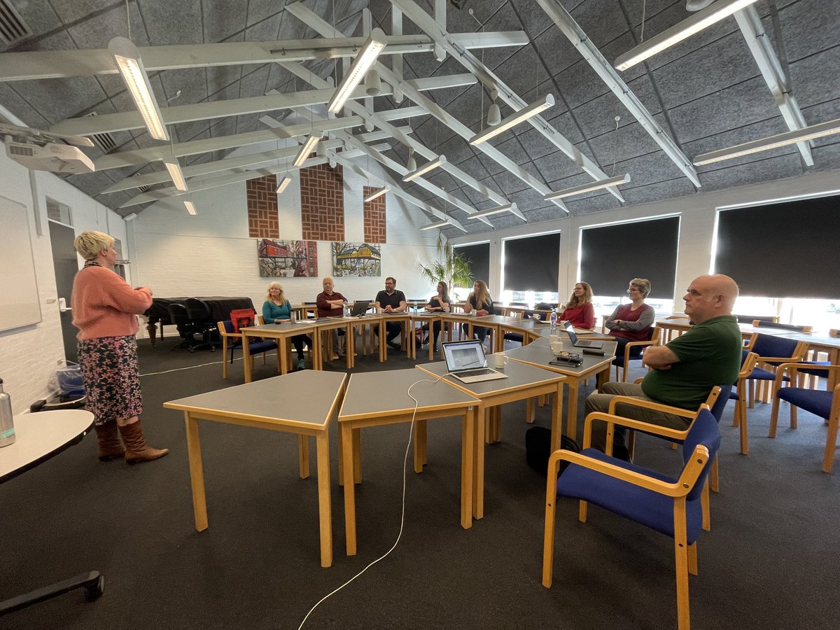 This week #MADS consortium is at Danish folk high school Castberggård. On the agenda: exchange with the Frontrunners students and teachers, needs analysis, curriculum design, identification of target groups. Productive first day! 💪🏻 <a href="/EUErasmusPlus/">Erasmus+</a>