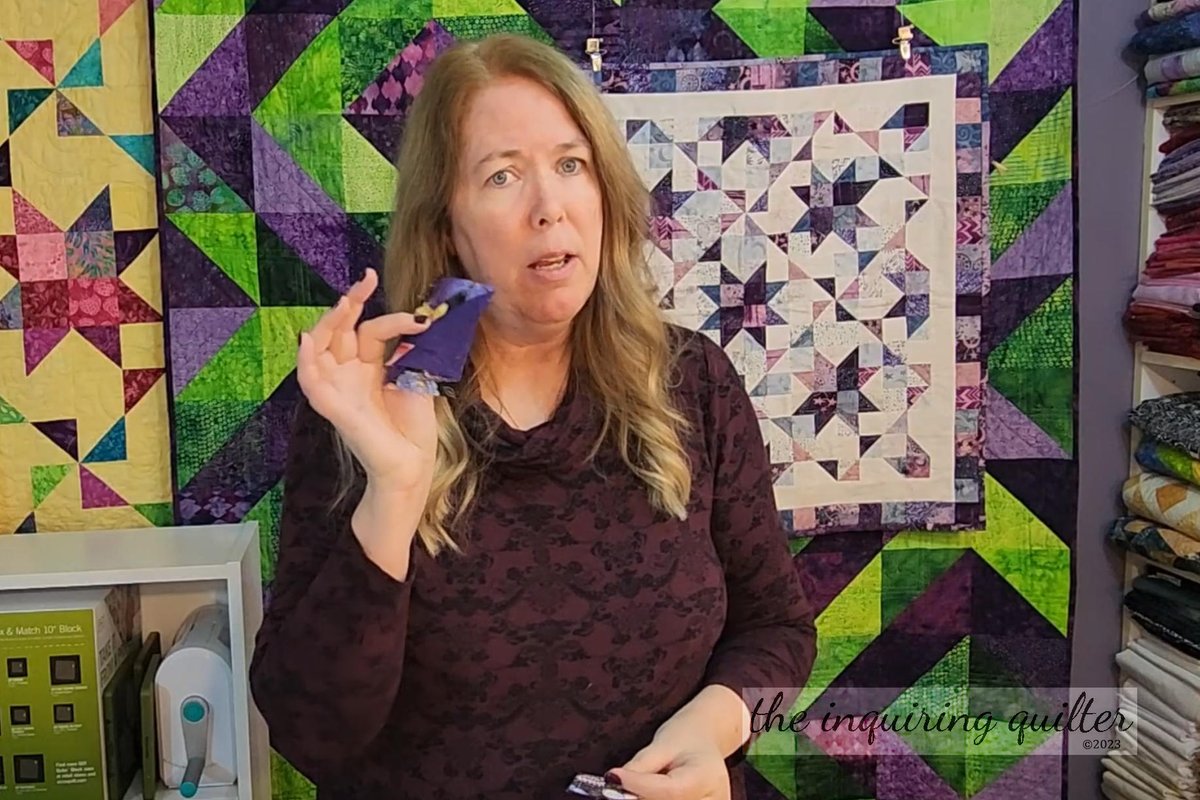 Want to learn how to make HSTs four at a time? Check out my new video!

youtu.be/Nr8gdOdFYXU

#inquiringquilter #intelligentquilting #youtubevideo #youtubetutorial #quiltingtutorial #quiltingtutorial #beginnerquilt #halfsquaretriangles #hstquilt #quiltingtools