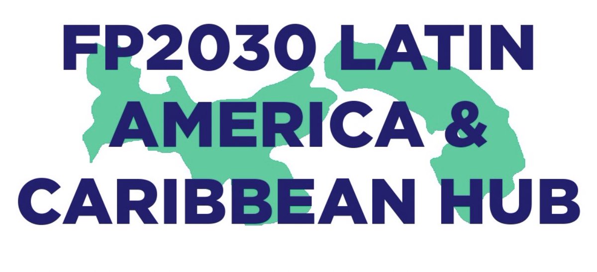 Congratulations to @FP2030Global on reaching the next phase of their shift to a regional structure with the announcement of their new Latin America & Carribean Hub 🎉 #FP2030Partnership #BuildingFP2030
