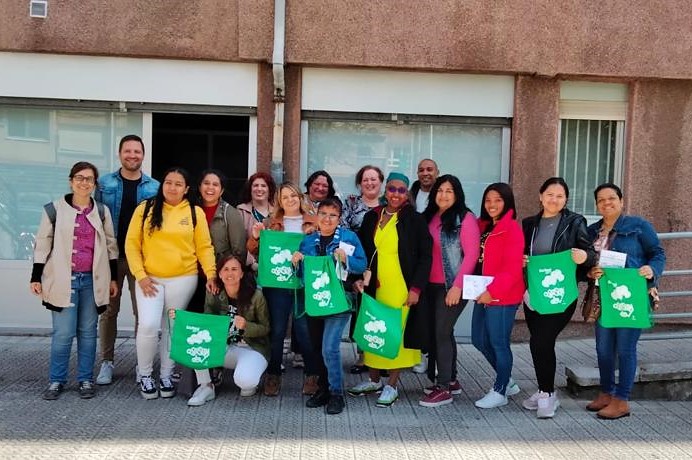 grupo_ssi's tweet photo. Visitamos el centro de Otxarkoaga de @Bizitegi_org con el alumnado del programa de formación #LanBerri.
/ Eskerrik asko por compartir vuestra experiencia y enseñarnos el funcionamiento del centro.
#GrupoSSI #SSILana @BizkaiaSocial https://t.co/PHYrMq85Bh