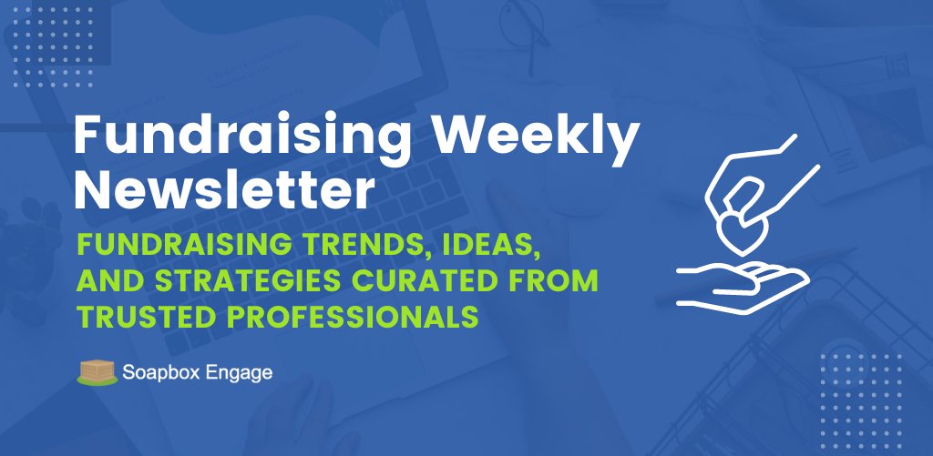 picnet's tweet photo. Read the latest #fundraising strategies for matching gifts, P2P campaigns, and major gifts: https://t.co/Imx8MfuAXo

Subscribe to the #FundraisingWeekly: https://t.co/F3kz0GwEdp

Content from experts like @agreennonprofit @jeffbrooks @AmyEisenstein  @mcahalane https://t.co/m5TUombMAO