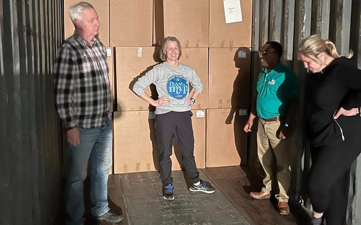 AdamsThermalFdn's tweet photo. Last week we loaded wheelchairs that will  provide mobility &amp; freedom to disabled residents in Ethiopia. MKA partnered with Central Church in SF, Hope Haven in Rock Valley, and Emmanuel Prosthetic in Soddo, Ethiopia to distribute wheelchairs to the Hosanna community in October. https://t.co/7NaVMlqUDg