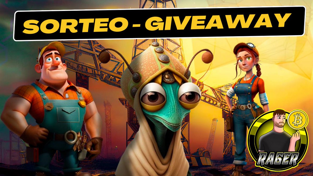 RagerrrYT's tweet photo. Os presento mi partnership con @wosplaytoearn

🏆 1 NFT x 55 USDC  

✅Follow @RagerrrYT &amp; @wosplaytoearn 
✅Enter https://t.co/ZV9q321nlE
✅Like &amp; RT
✅Menciona 3 amigos   
📷 Plazo: 48h ✍️ https://t.co/rPHRc1tlBe