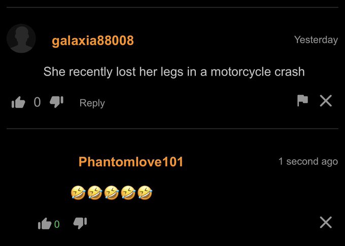I swearrr the comments I get on videos are crazy asf https://t.co/2k08tcbBXK