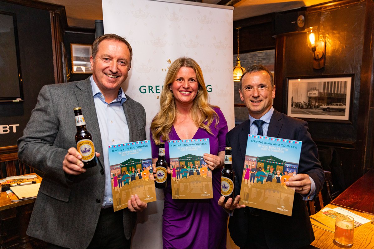 Thank you to all of those who joined us yesterday at the launch of our new report Serving King and Country: The Great British Pub at the heart of communities @EmmaMcClarkin @AlunCairns bit.ly/3L4abzZ