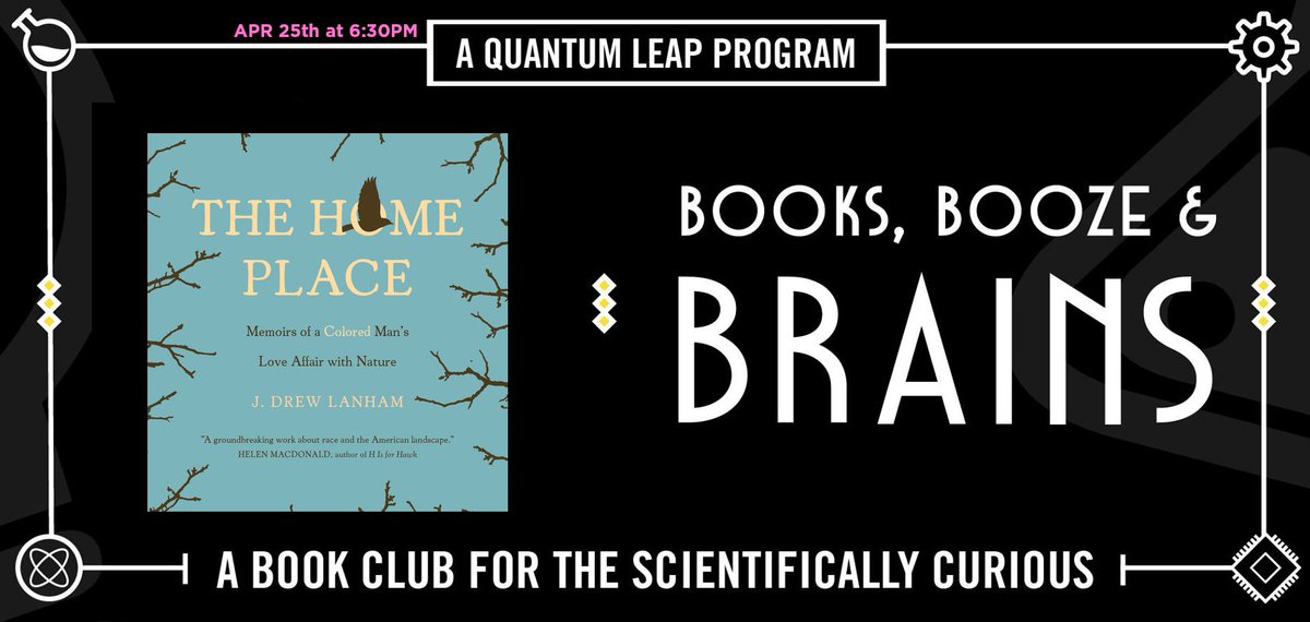 Join us, Tuesday, April 25th at @AshandElmCider from 630pm to 8pm for our Books, Booze, and Brains discussion on "The Home Place" by J. Drew Lanham!

<a href="/INHumanities/">Indiana Humanities</a> <a href="/CINSOIndy/">CINScienceOutreach</a> <a href="/IndianaSciences/">Indiana Sciences</a> <a href="/indylibrary/">Indianapolis Public Library</a>