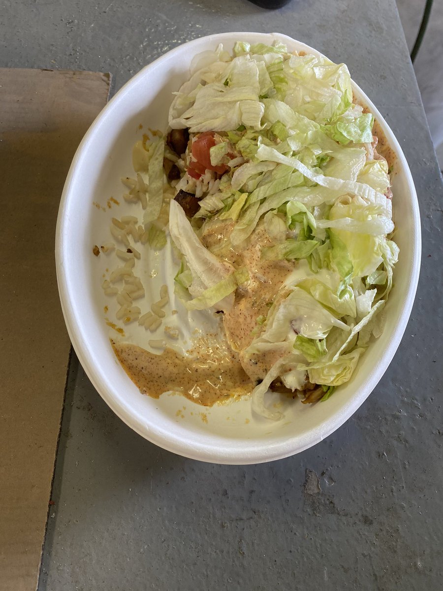 YerkeyCLE's tweet image. Yo @hotheadburritos where’s the other half of my bowl?