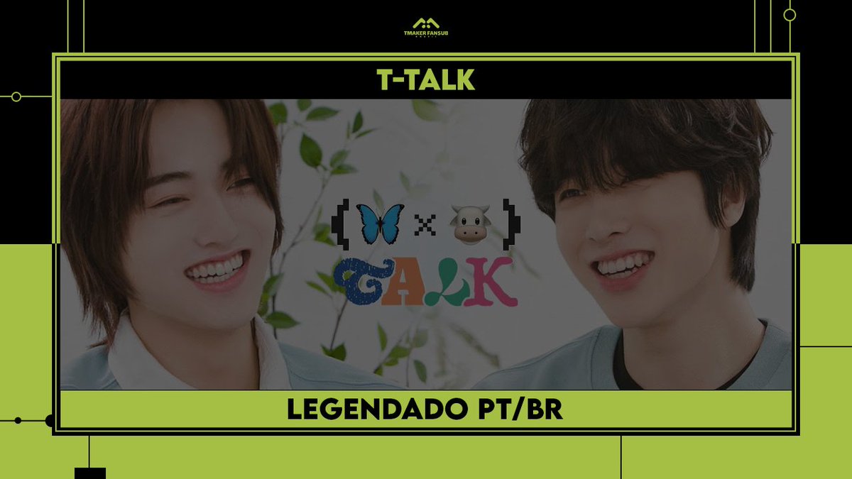 TMakerFansub's tweet photo. [📢] O episódio do T-TALK do 🦋 HARUTO x SO JUNGHWAN 🐮 já se encontra disponível legendado:

🎬: https://t.co/yqL5x1B61l
• Vídeo feito em parceria com @brakodk

@treasuremembers
#TREASURE #트레저 https://t.co/3yT19Nq2Ka
