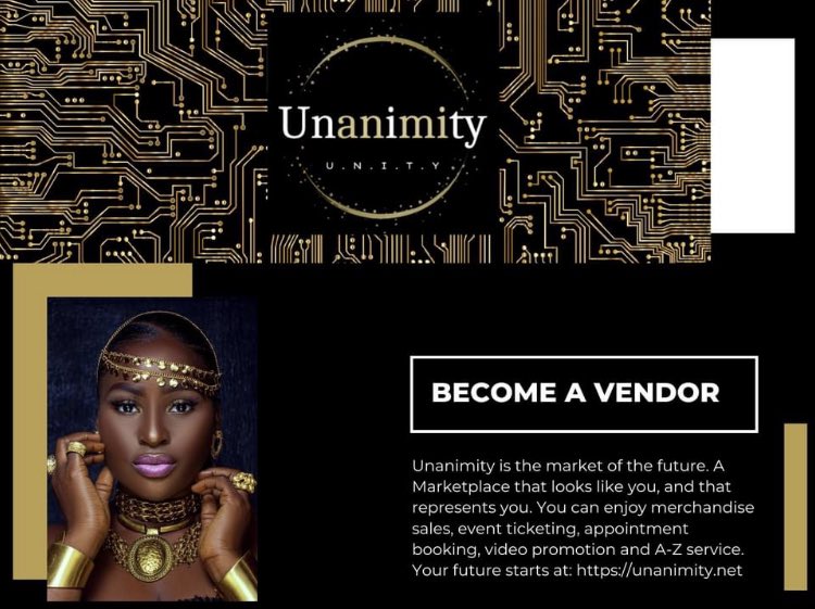 Unanimity.net Black Owned E-Commerce Marketplace Online for minority &amp; Black Owned Businesses around the world!