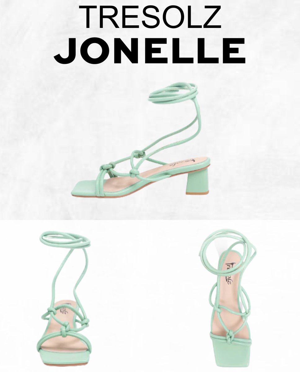 Upgrade your shoe game with our gorgeous Jonelle 2 strappy heeled sandals! These versatile and comfortable heels are perfect for warm weather days and indoor events all year round. Step up your style game and make a statement with Jonelle 2, available at Tresolz.com !