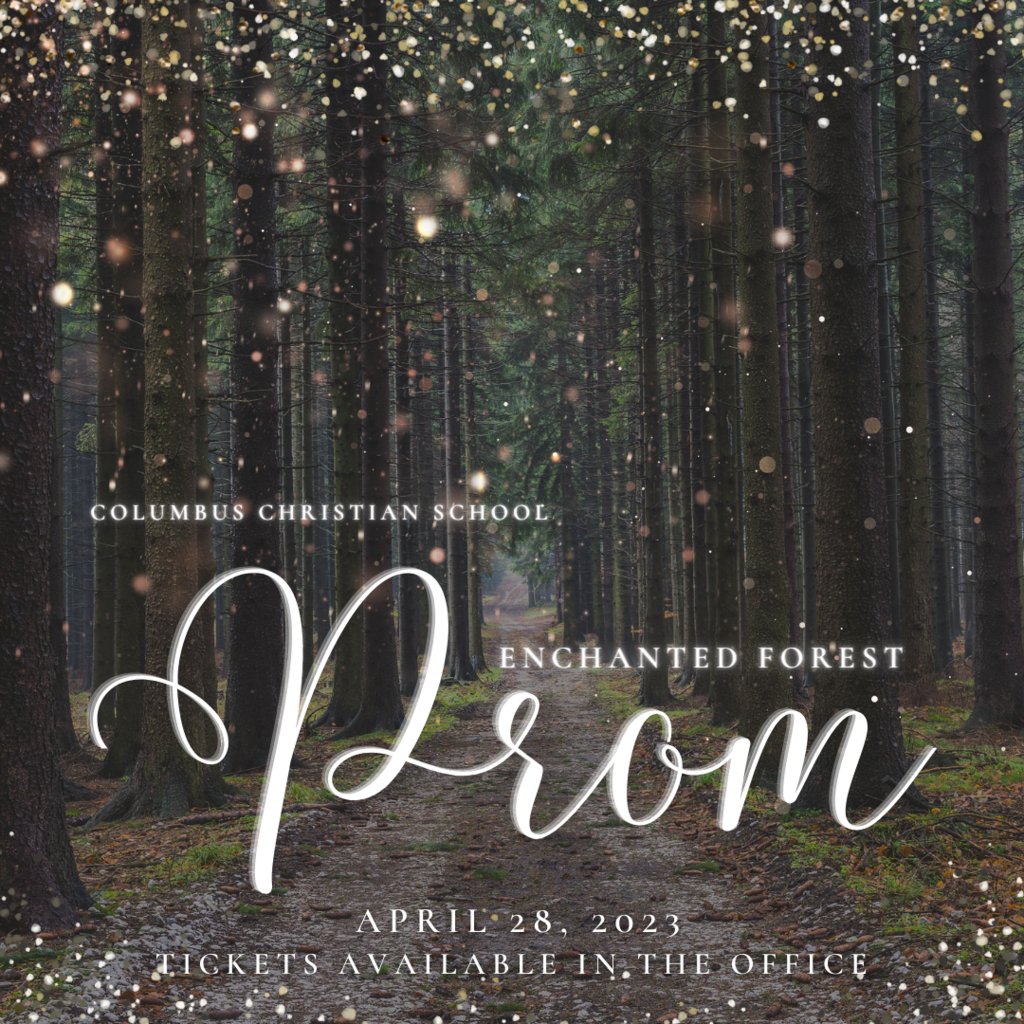ccscrusader's tweet photo. CCS Prom is this week! Buy tickets ($20/per student) through  the CCS Office. If your student plans to bring a guest from another school, permission slips are due by the end of the day on Wednesday. https://t.co/UscX4wZJpg