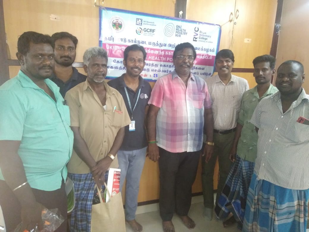eChick10's tweet photo. The *3rd Training Programme* on “*Biosecurity for Poultry transporters*” under the One Health Poultry Hub project was conducted today (25.04.2023) at West Jafferkhanpetin, Chennai - 89. https://t.co/ZukFmM4ath