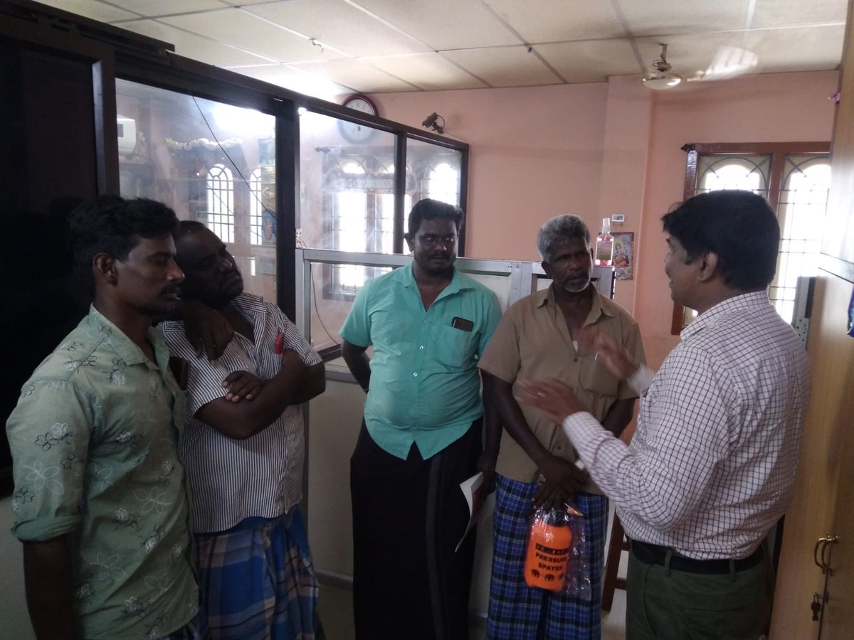 eChick10's tweet photo. The *3rd Training Programme* on “*Biosecurity for Poultry transporters*” under the One Health Poultry Hub project was conducted today (25.04.2023) at West Jafferkhanpetin, Chennai - 89. https://t.co/ZukFmM4ath