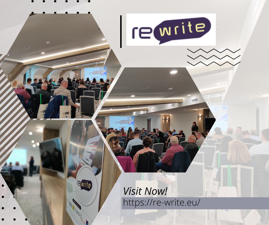 CPIPTIMISOARARO's tweet photo. Today was about @REWRITEProject1 and about presenting what results we achieved and developed within the two years of project implementation. The final international event was organized in Timisoara and about 50 participants joined us to learn more about this #Erasmus initiative. https://t.co/ywrLIPYzZ3