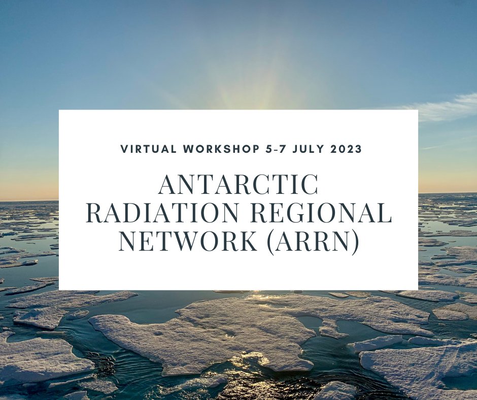 We are pleased to announce a virtual workshop that will begin the process of establishing a regional network on radiation observations and modeling in the Antarctic. For more information, head to our website: scar.org/scar-news/antc…