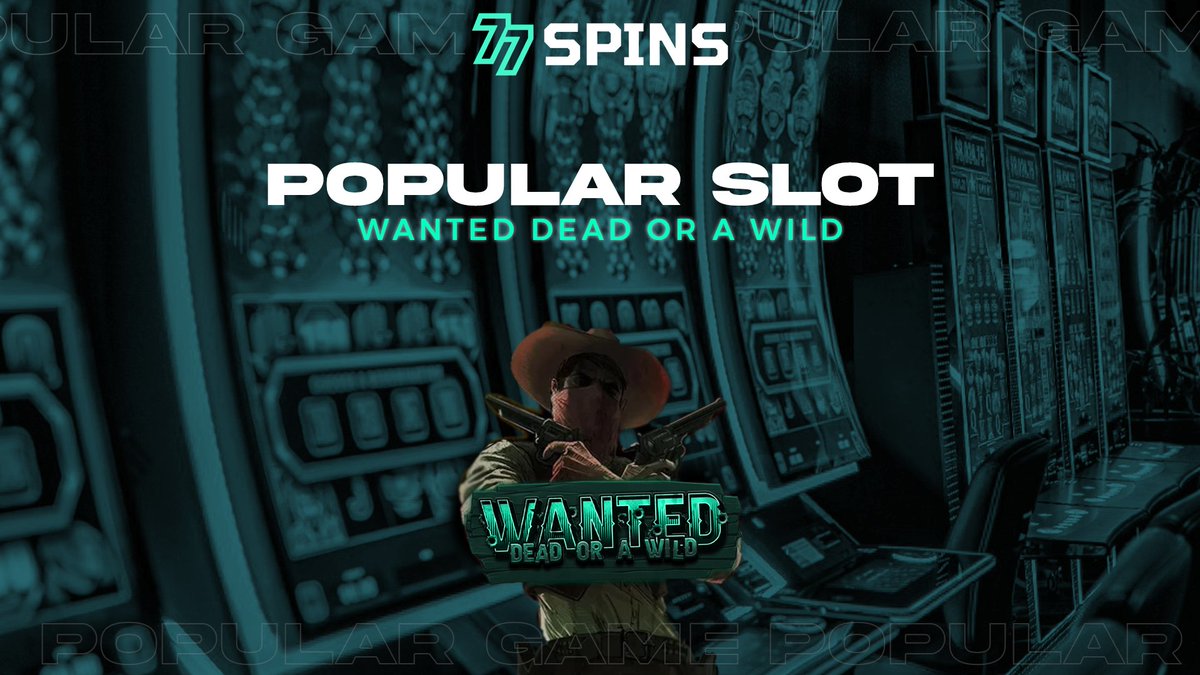 77Spins's tweet photo. Get ready to become the ultimate outlaw with Wanted Dead or a Wild at 77Spins Casino! 🎰 🎲

You'll feel like a true gunslinger as you spin the reels and chase the big wins. Play now and experience the Wild West! 🤠 🐂

#casino #onlinecasino #game #gaming #slot #play #slot https://t.co/demCa9Bu9U