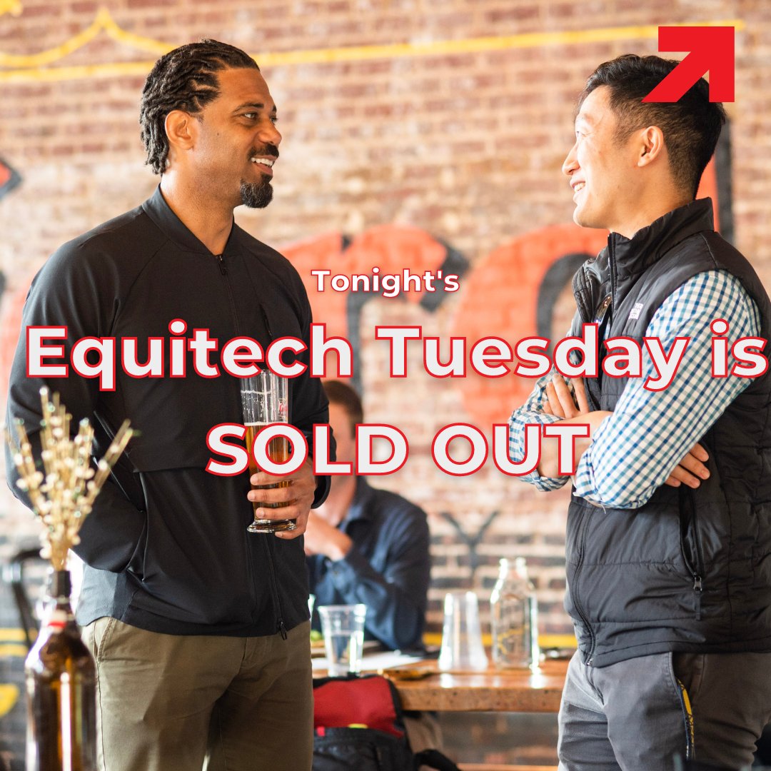 upsurgebmore's tweet photo. π¨Tonight's Equitech Tuesday is SOLD OUT! π§
-
If you have not RSVP'd for tonight's Equitech Tuesday we are currently at capacity. We will see you next week and keep an eye out because our 100th Equitech Tuesday is up!π
-
#EquitechTuesday #BMoretech #BaltimoreTech #JHU https://t.co/HDE6hSF3dx