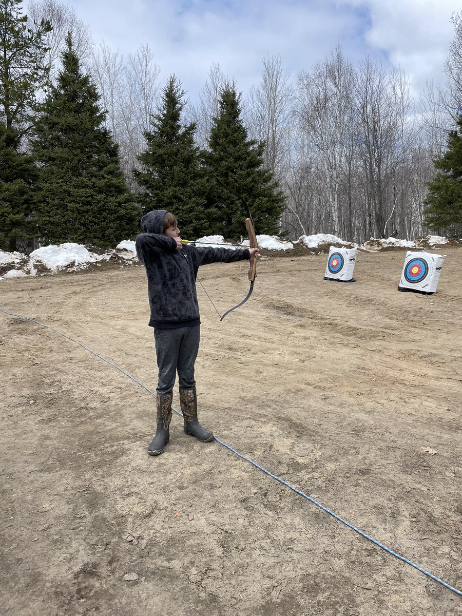 VMSDeepPortage's tweet photo. Wolves have some master archers 🏹 https://t.co/nv429e3ktm