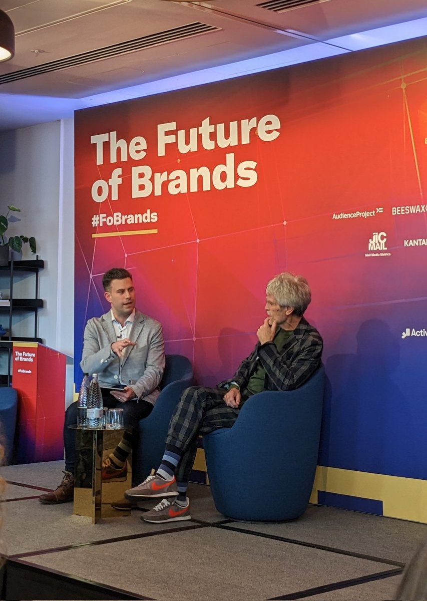 "Surround yourself with people who see opportunities rather than problems"

"We are teaching kids today as if we are entering the industrial age, not the information age"

Sir John Hegarty @ #FOBrands💡