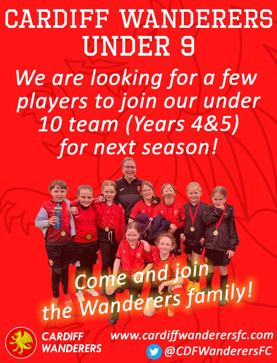 In preparation for next season 23/24 we are looking for a few extra players⤵️