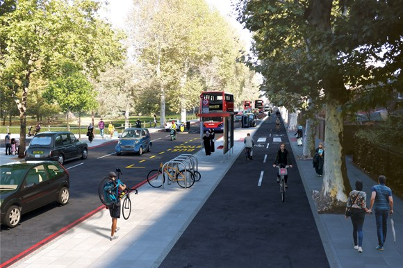 jonburkeUK's tweet photo. For the £2 billion earmarked for the Silvertown Tunnel, London could deliver 1,300km of fully-segregated cycle lanes in London; drastically reducing surface transport emissions, relieving congestion, improving road safety, and reducing public health costs.

Let's do that instead. https://t.co/8BwjWRQEW0