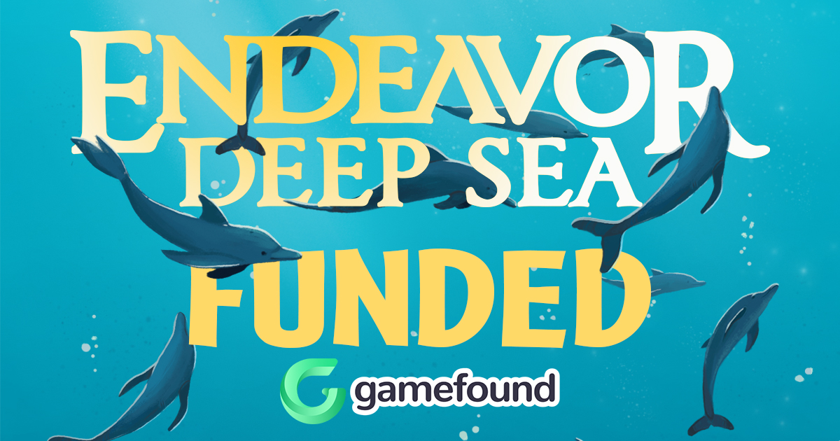Wow! What an incredible launch! We couldn't be more thankful for the support we've already received in the Endeavor: Deep Sea campaign 🐳⚓️🦞! We're funded! Now let's unlock some extra goodies! tinyurl.com/4uhv57y6