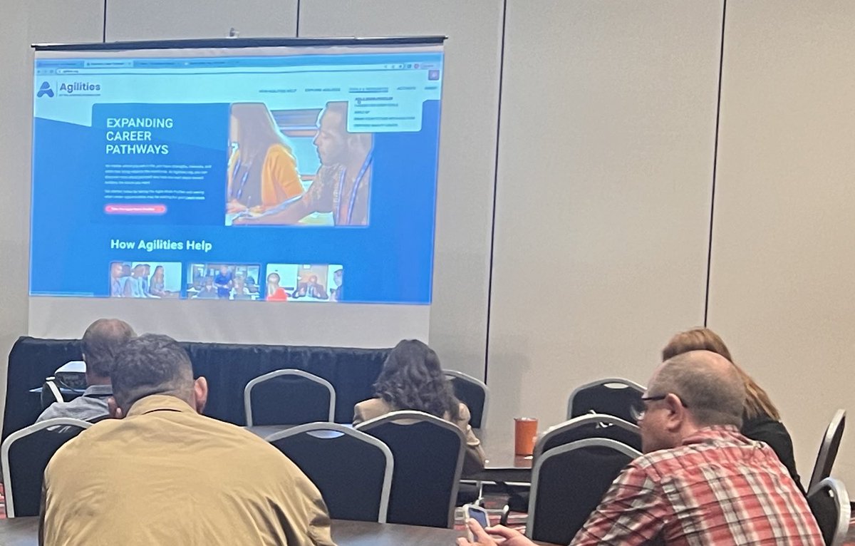Awesome morning sharing The DeBruce Foundation’s Agilities.org open access resources & tools with Indiana out-of-school time providers at the #IANSummit2023. Bridging skills to passions while evoking hope that will grow long term economic prosperity! @DeBruceFound