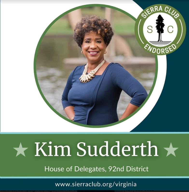 bluevirginia's tweet photo. Democratic Candidate for House District 92, @KimFor92 Receives Primary Endorsement from Sierra Club Virginia https://t.co/pOAx26g8Ed https://t.co/xWAIxTZ8di