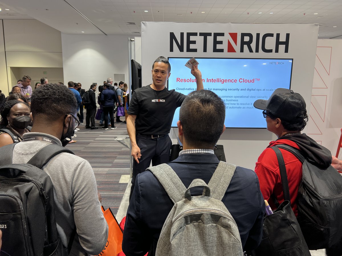 Netenrich's tweet image. Many #RSAC attendees rocked by Netenrich and our #ResolutionIntelligence Cloud – driving data analytics-led security operations.... wanna learn more, come by booth S-4241 hubs.li/Q01MHRs50 AND join us after hours tomorrow night at @nightingale_sf hubs.li/Q01MHNPG0