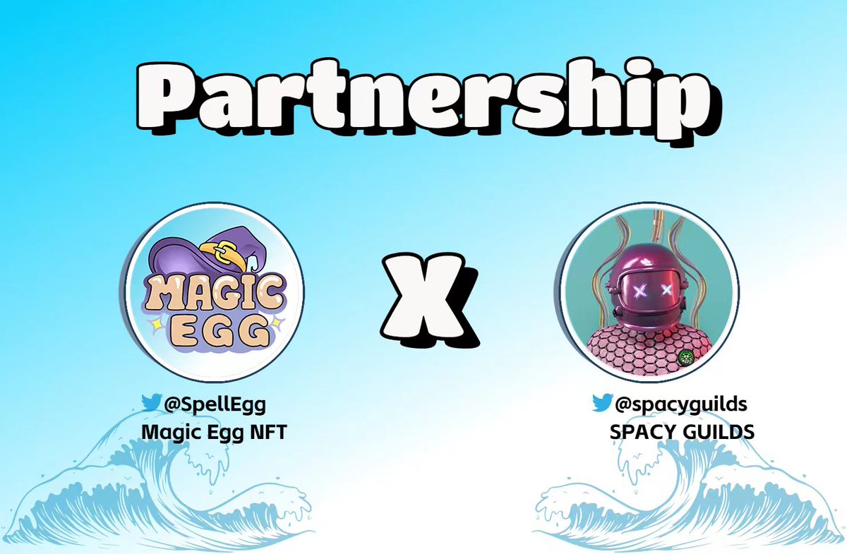🥚Magic Egg✖️SPACY GUILDS🤖

Giving Away:
🎁 10 x WL <a href="/SpellEgg/">Magic Egg NFT(🥚,💧) | MINT IS LIVE</a>
🎁 10 x WL @spacyguilds 
 
✅To enter:
1️⃣Follow <a href="/SpellEgg/">Magic Egg NFT(🥚,💧) | MINT IS LIVE</a> &amp; @spacyguilds 
2️⃣Like &amp; RT 
3️⃣Tag 3 Friends

⏰48 Hours

#NFTGiveaway  #NFTCommunity  #NFT  #suinetwork #magicegg