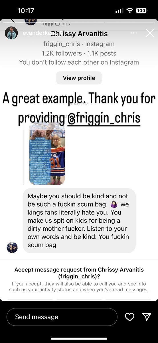 oilersdailyy's tweet photo. real cool @LAKings https://t.co/5jfuzVAjzb