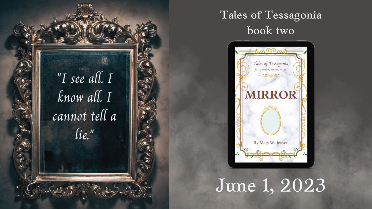 MaryWJensen's tweet photo. Mirror is up for preorder! A spin on Snow White. https://t.co/8NDjHGsk0p #bookrelease #FairyTaleTuesday https://t.co/fLDdbvGYBs