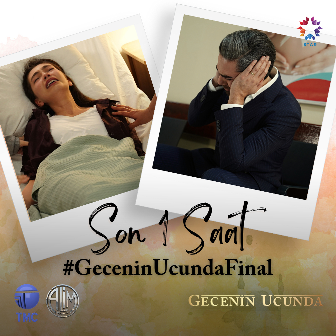 Gecenin Ucunda (@geceninucundatv) on Twitter photo Macide, Kazım’ı seviyor mu yoksa vicdan azabı mı duyuyor? 🤔
Son 1 Saat ⏰
#GeceninUcundaFinal etiketiyle yorumlarınızı bekliyoruz.
#GeceninUcunda final bölümüyle bu akşam 22.45'te Star’da✨
<a href="/tmcfilm/">TMC Film</a> <a href="/alimyapim/">Âlim Yapım</a> <a href="/startv/">STAR TV</a> <a href="/neslihanatagul/">Neslihan A. Doğulu</a> <a href="/kadirdogulu/">Kadir Doğulu 🇹🇷</a> Macide, Kazım’ı seviyor mu yoksa vicdan azabı mı duyuyor? 🤔
Son 1 Saat ⏰
#GeceninUcundaFinal etiketiyle yorumlarınızı bekliyoruz.
#GeceninUcunda final bölümüyle bu akşam 22.45'te Star’da✨
<a href="/tmcfilm/">TMC Film</a> <a href="/alimyapim/">Âlim Yapım</a> <a href="/startv/">STAR TV</a> <a href="/neslihanatagul/">Neslihan A. Doğulu</a> <a href="/kadirdogulu/">Kadir Doğulu 🇹🇷</a>