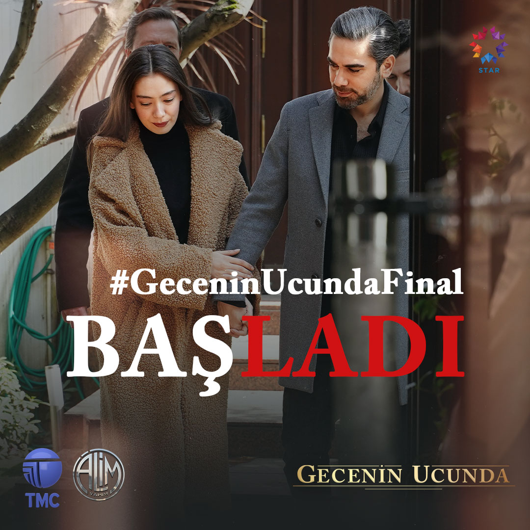 Macide ve Kazım, tekrar aşk yaşayacak mı? Final bölümümüz başladı ✨ #GeceninUcundaFinal etiketiyle yorumlarınızı bekliyoruz. #GeceninUcunda final bölümüyle bu akşam 22.45'te Star’da✨ @tmcfilm @alimyapim @startv @neslihanatagul @kadirdogulu