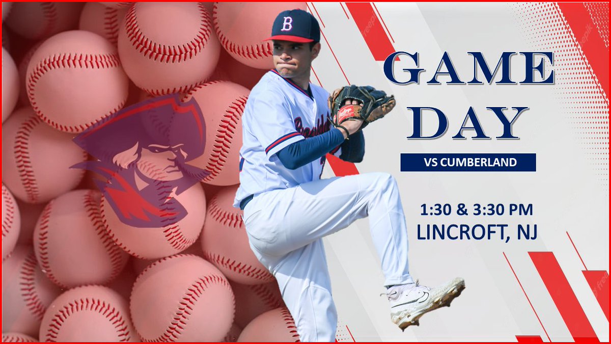 BCCAthletics's tweet image. GAME DAY ❗

Blues are back on their home field to take on the Dukes of Cumberland (DH)...

🆚 Cumberland
⌚ 1:30 &amp;amp; 3:30 PM
📍 Lincroft, NJ
