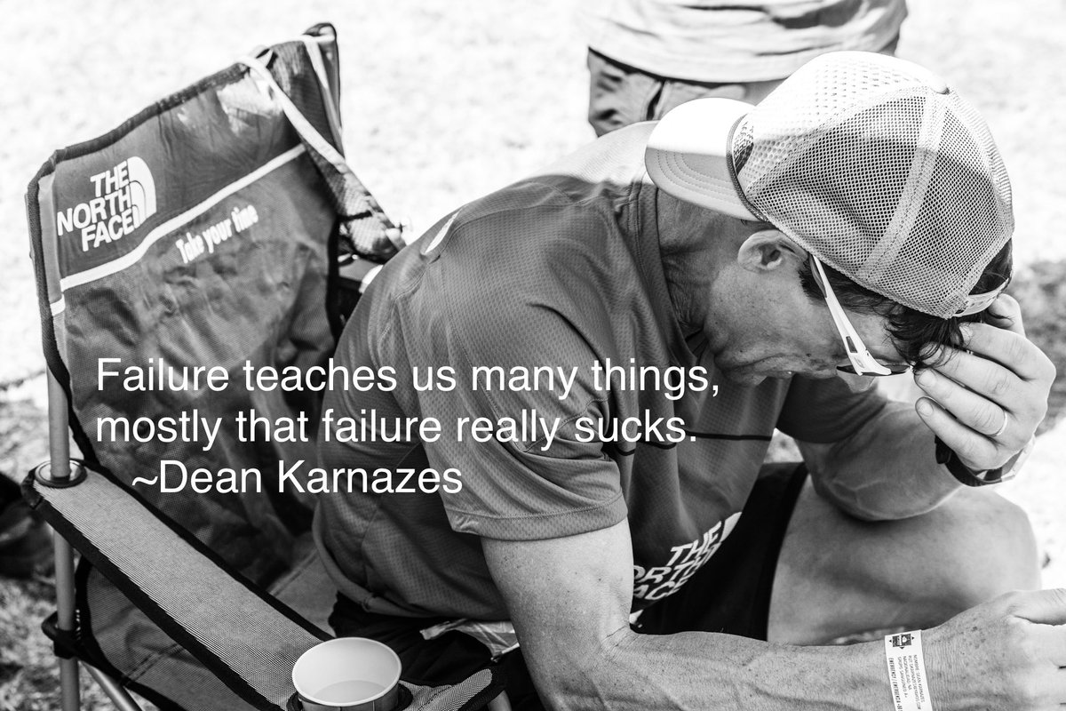 Failure stings worse than success delights. #dnf