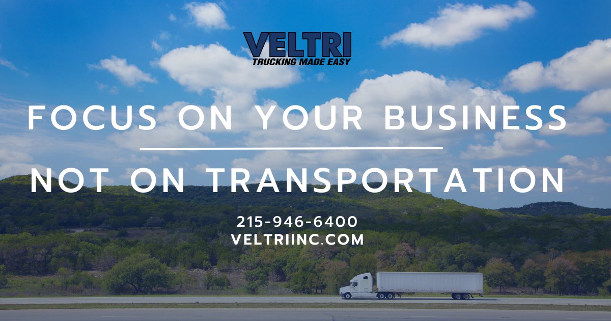 Running a business is hard enough! Leave your fleet and hauling operations to us! Learn more about our dedicated contract services on our website. bit.ly/2I4gbZr #Veltri #VeltriInc #HaulingOperations #TruckFleet #DedicatedDrivers #VeltriDifference