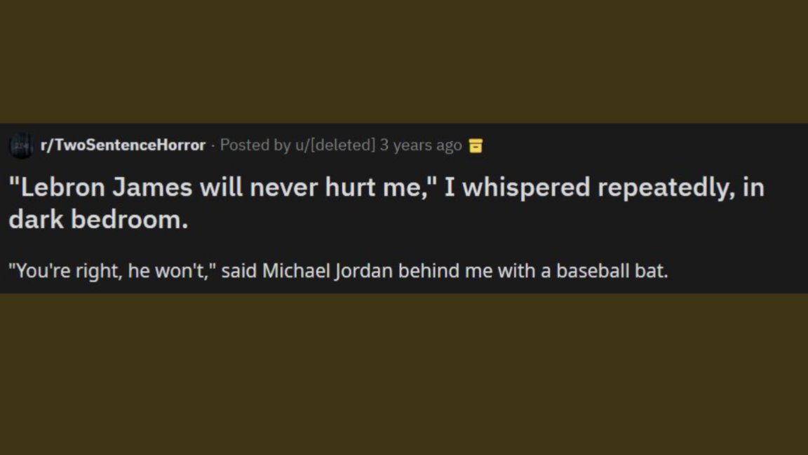 Bad 2 Sentence Horror (@bad2sentence) on Twitter photo 